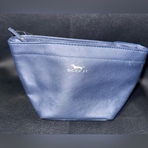 Scout Navy Travel Makeup Pouch